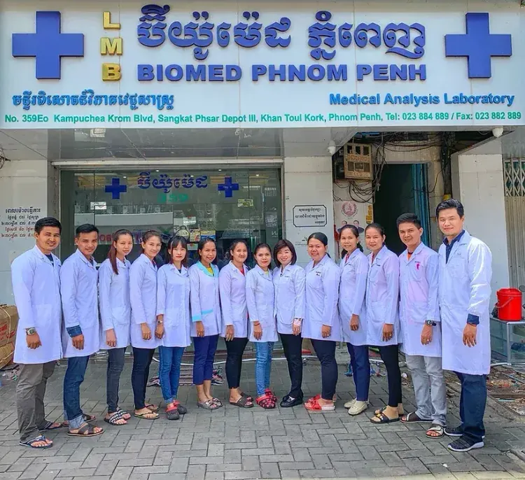BIOMED PHNOM PENH, Cambodia Leading Medical Analysis Laboratory Biomed Phnom Penh Medical